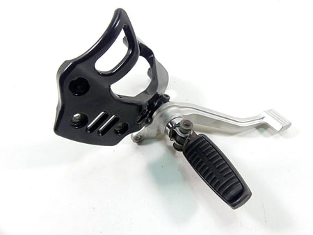 2009 Harley XR1200 Sportster Right Foot Peg Bracket & Brake Pedal Set 51045-08 {{ shop.shopifyCountryName }} - Mototech271