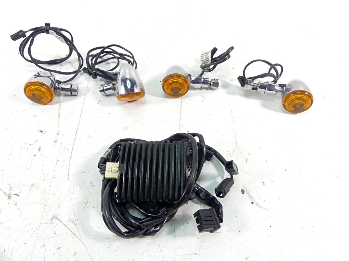 2006 Harley Softail FXSTSI Springer Led Blinker Control Module Set 69480-07 {{ shop.shopifyCountryName }} - Mototech271
