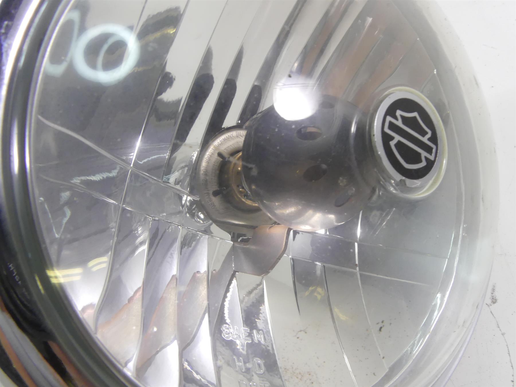 2005 Harley FXDWGI Dyna Wide Glide Headlight Head Front Light Lamp Set 68297-05A {{ shop.shopifyCountryName }} - Mototech271