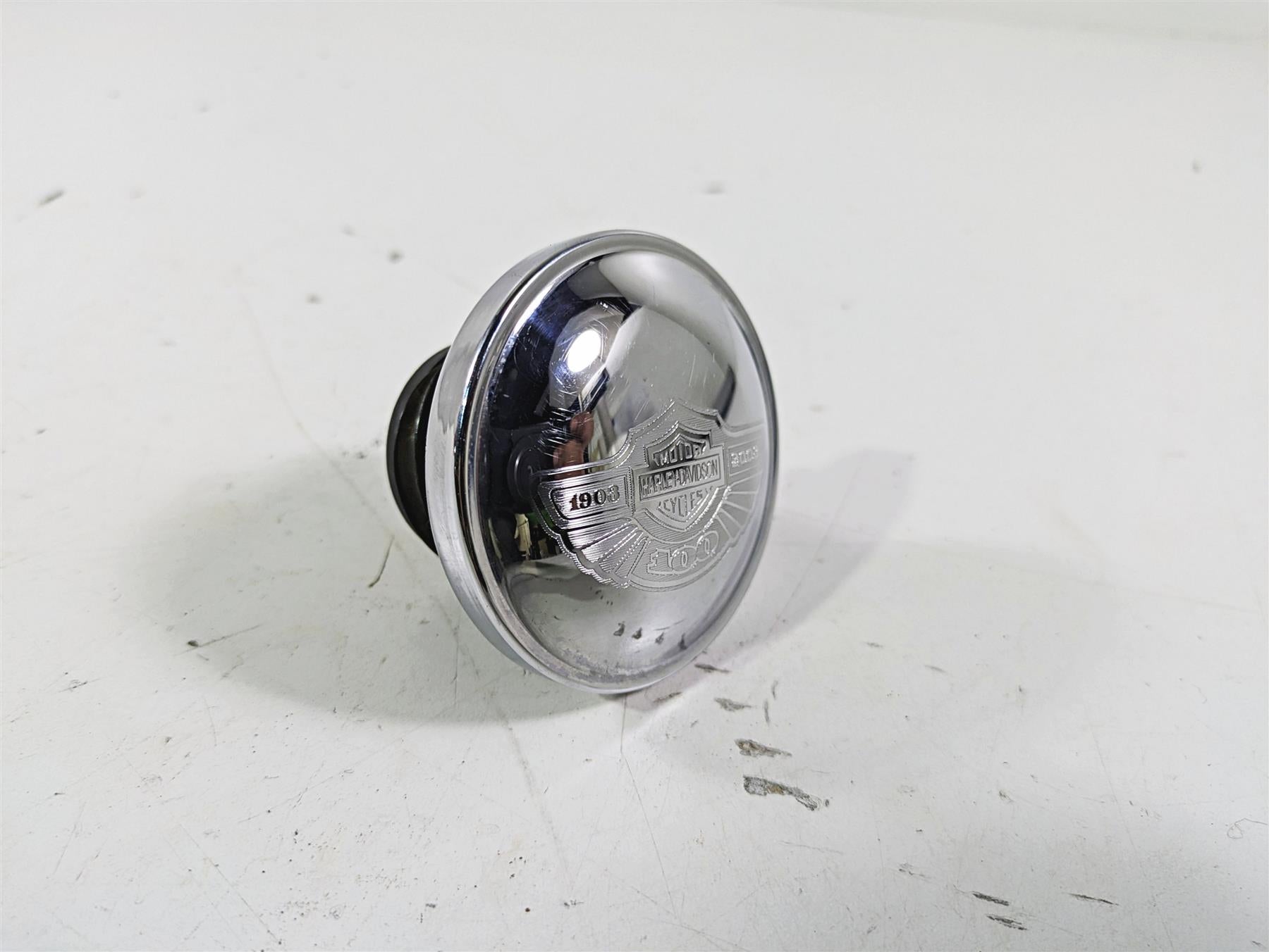 2003 Harley Dyna FXDL Low Rider 100TH Anniversary Oem Fuel Gas Petrol Tank Lid Cap {{ shop.shopifyCountryName }} - Mototech271