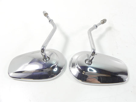 2009 Harley FXDF Dyna Fat Bob Rear View Chrome Mirror Set 91909-03 91910-03 {{ shop.shopifyCountryName }} - Mototech271