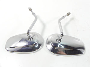 2009 Harley FXDF Dyna Fat Bob Rear View Chrome Mirror Set 91909-03 91910-03 | Mototech271