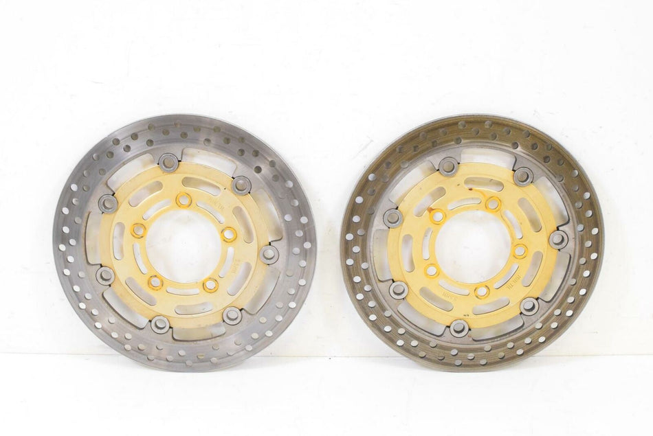 2003 Kawasaki ZX6R ZX636 Ninja Front Brake Disc Rotor Set 41080-1529-488 {{ shop.shopifyCountryName }} - Mototech271