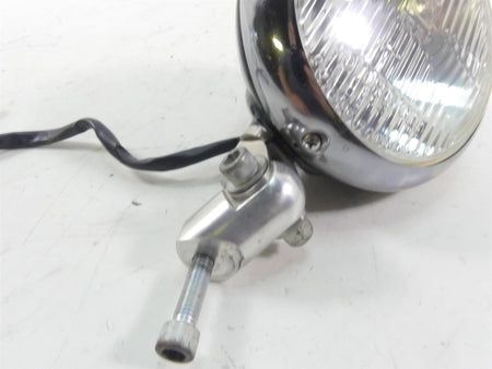 2001 Indian Centennial Scout Headlamp Bucket Head Lamp Light & Mount 66-091 {{ shop.shopifyCountryName }} - Mototech271