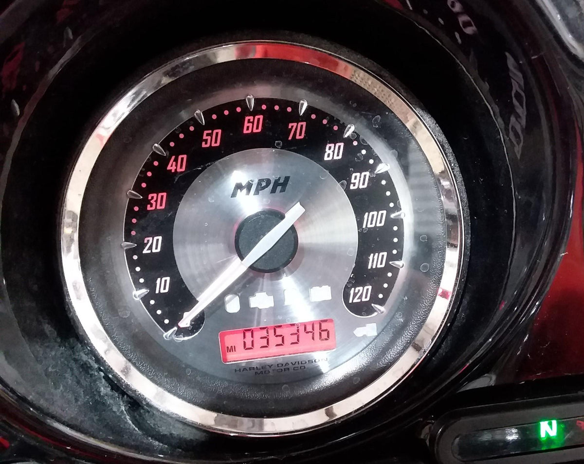 2007 Harley FLHTCU SE CVO Electra Glide Speedometer Speedo Gauge - 35K 67516-04 {{ shop.shopifyCountryName }} - Mototech271