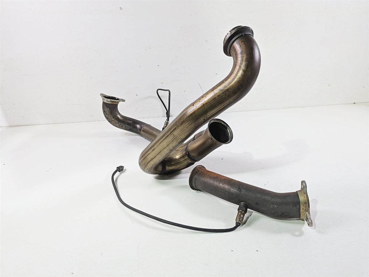 2018 KTM 1290 Super Duke R Stock Exhaust Header Pipe Set 61305007100 61305007200 {{ shop.shopifyCountryName }} - Mototech271