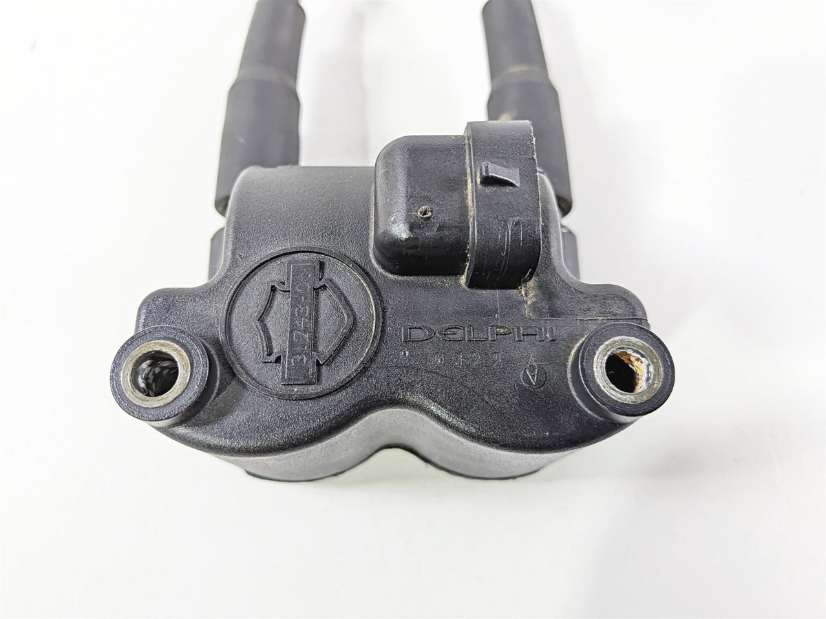 2011 Harley FXDF Dyna Fat Bob Delphi Ignition Coil Wires Plugs Set 31743-01 {{ shop.shopifyCountryName }} - Mototech271