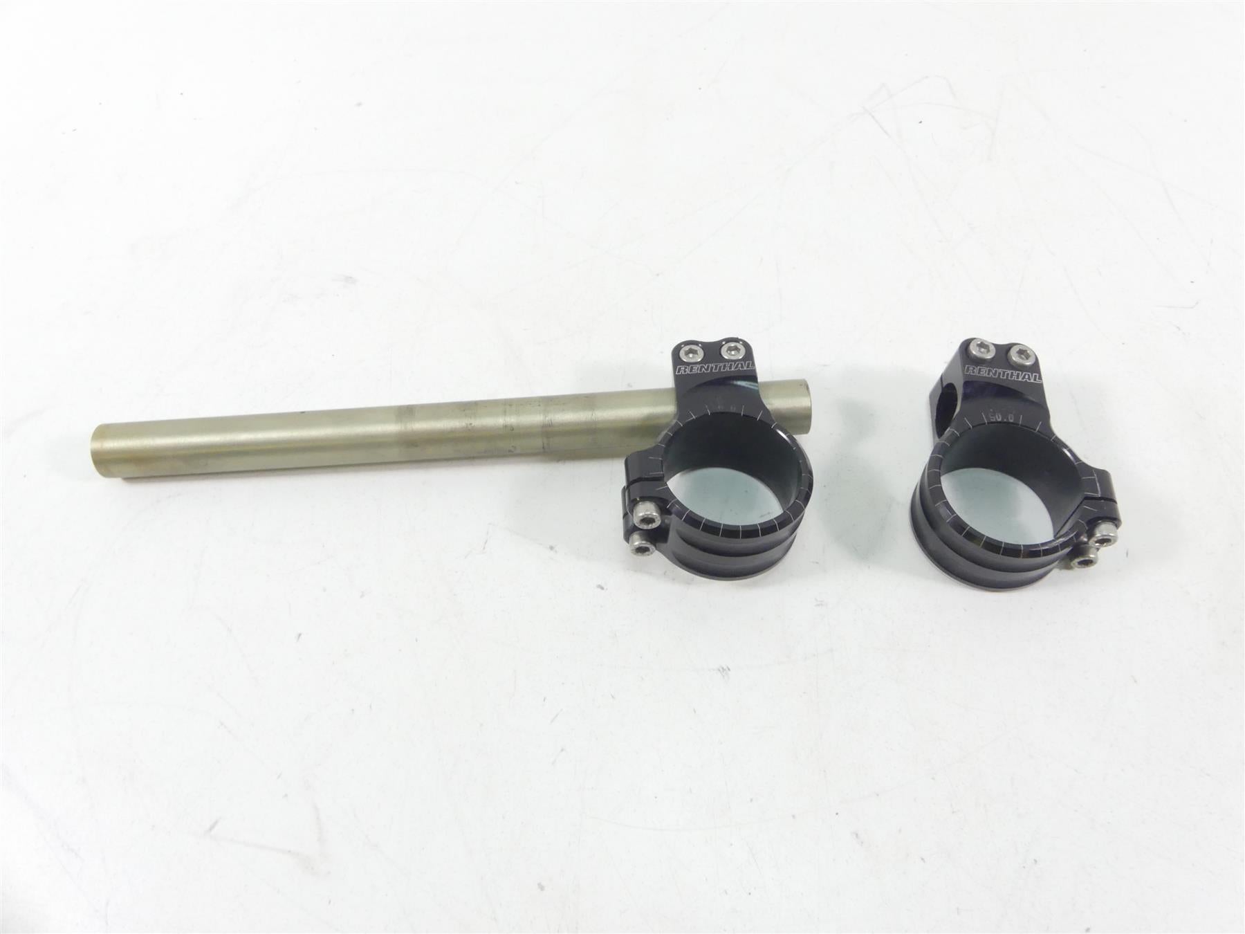 2004 Honda CBR1000RR SC57 Renthal 50mm Clip On Handlebar Set CL100 {{ shop.shopifyCountryName }} - Mototech271