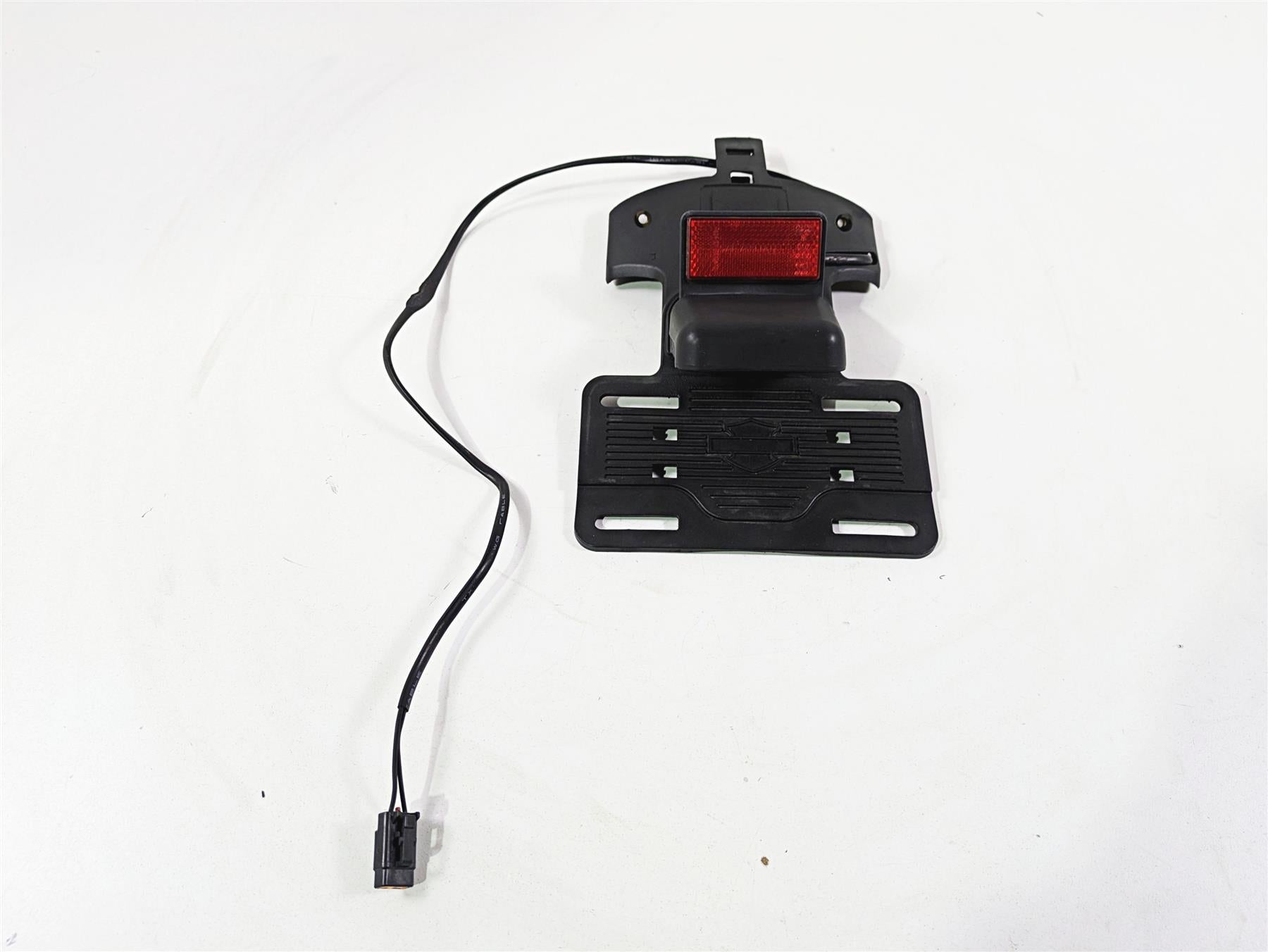 2014 Harley FLS Softail Slim License Plate Holder + Light 60154-11 {{ shop.shopifyCountryName }} - Mototech271