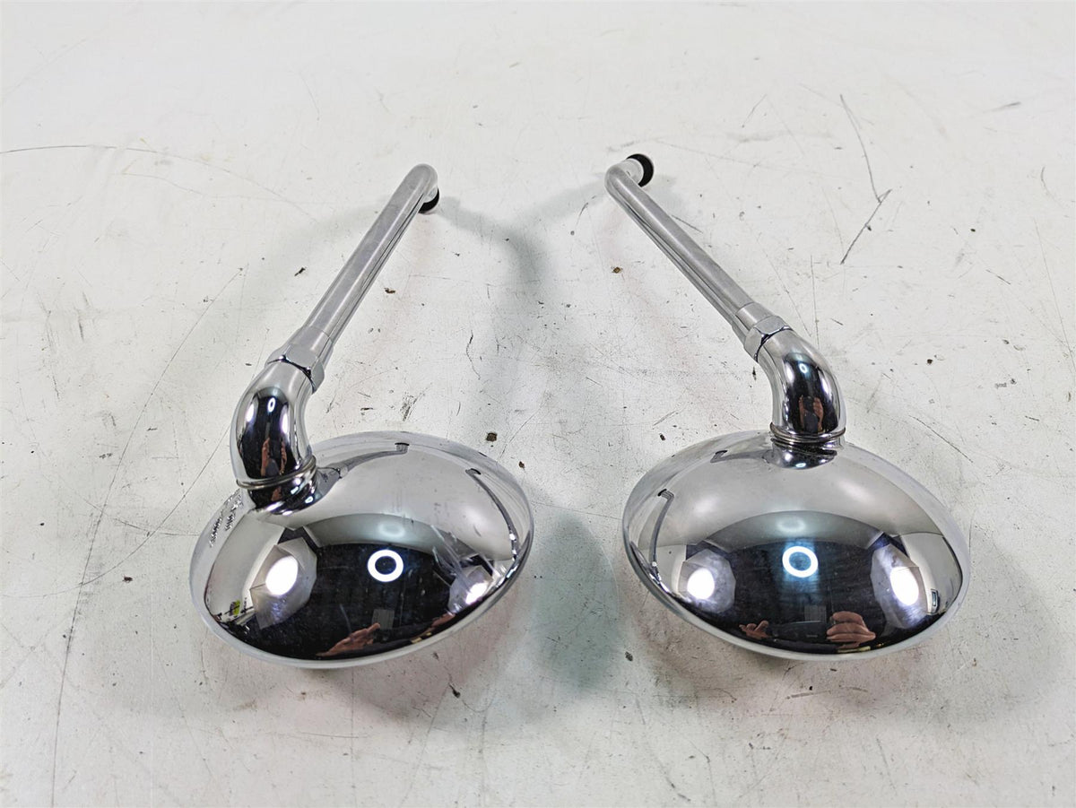 2011 Triumph America Round Rear View Mirror Set - Read T2066682 T2043439 {{ shop.shopifyCountryName }} - Mototech271