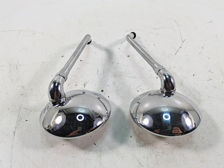 2011 Triumph America Round Rear View Mirror Set - Read T2066682 T2043439 {{ shop.shopifyCountryName }} - Mototech271