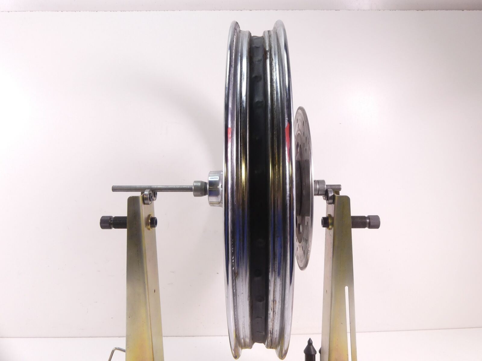 2004 Harley Softail FXSTSI Springer Front Wheel Rim 21x2.15 -Wobble 43676-05A {{ shop.shopifyCountryName }} - Mototech271