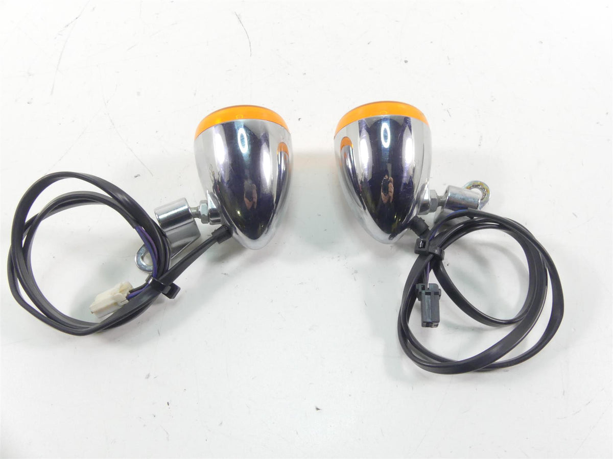 2015 Harley FLD Dyna Switchback Front Turn Signal Blinker Set 68972-00 {{ shop.shopifyCountryName }} - Mototech271