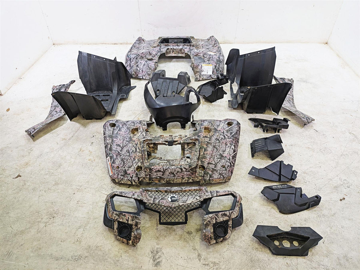2011 Can-Am Outlander 650 4X4 XT Camo Frame Fairing Cover Panels Set 705003496 {{ shop.shopifyCountryName }} - Mototech271