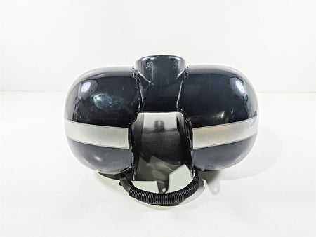 2004 Harley Touring FLTRI Road Glide Fuel Gas Petrol Tank Black Silver 61356-03-Mototech271