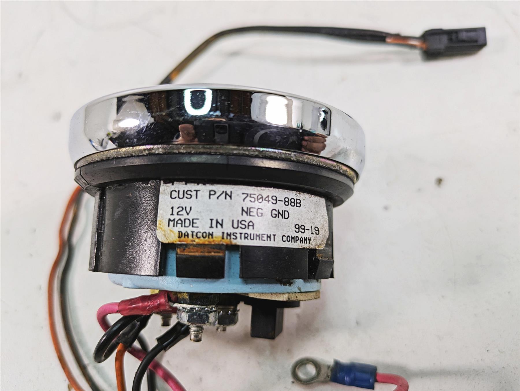 1999 Harley Dyna FXDL Low Rider Fuel Gas Petrol Level Gauge 75049-88 {{ shop.shopifyCountryName }} - Mototech271