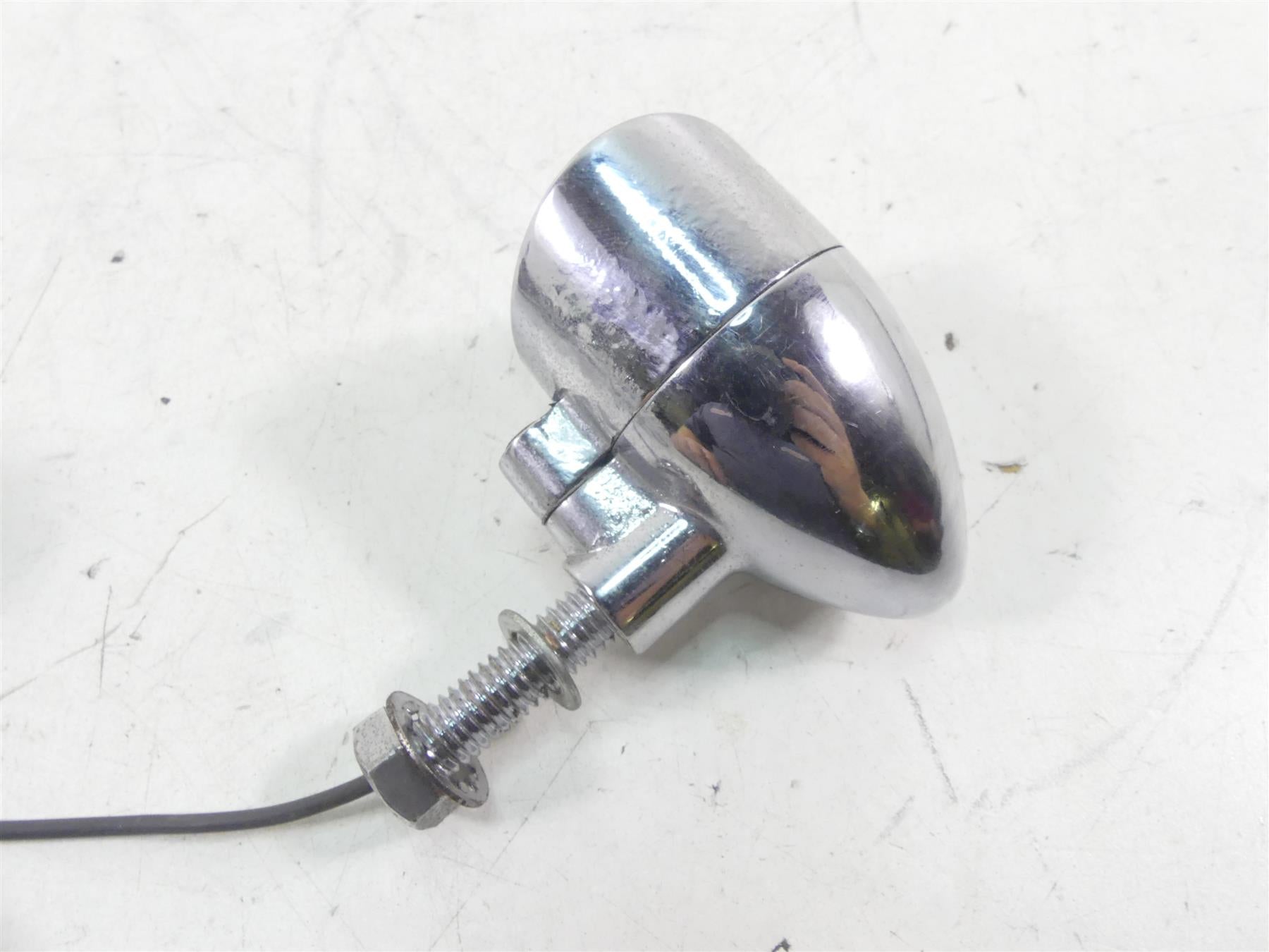 2001 Indian Centennial Scout Rear Chrome Turn Signal Blinker Set 66-063 66-064 {{ shop.shopifyCountryName }} - Mototech271