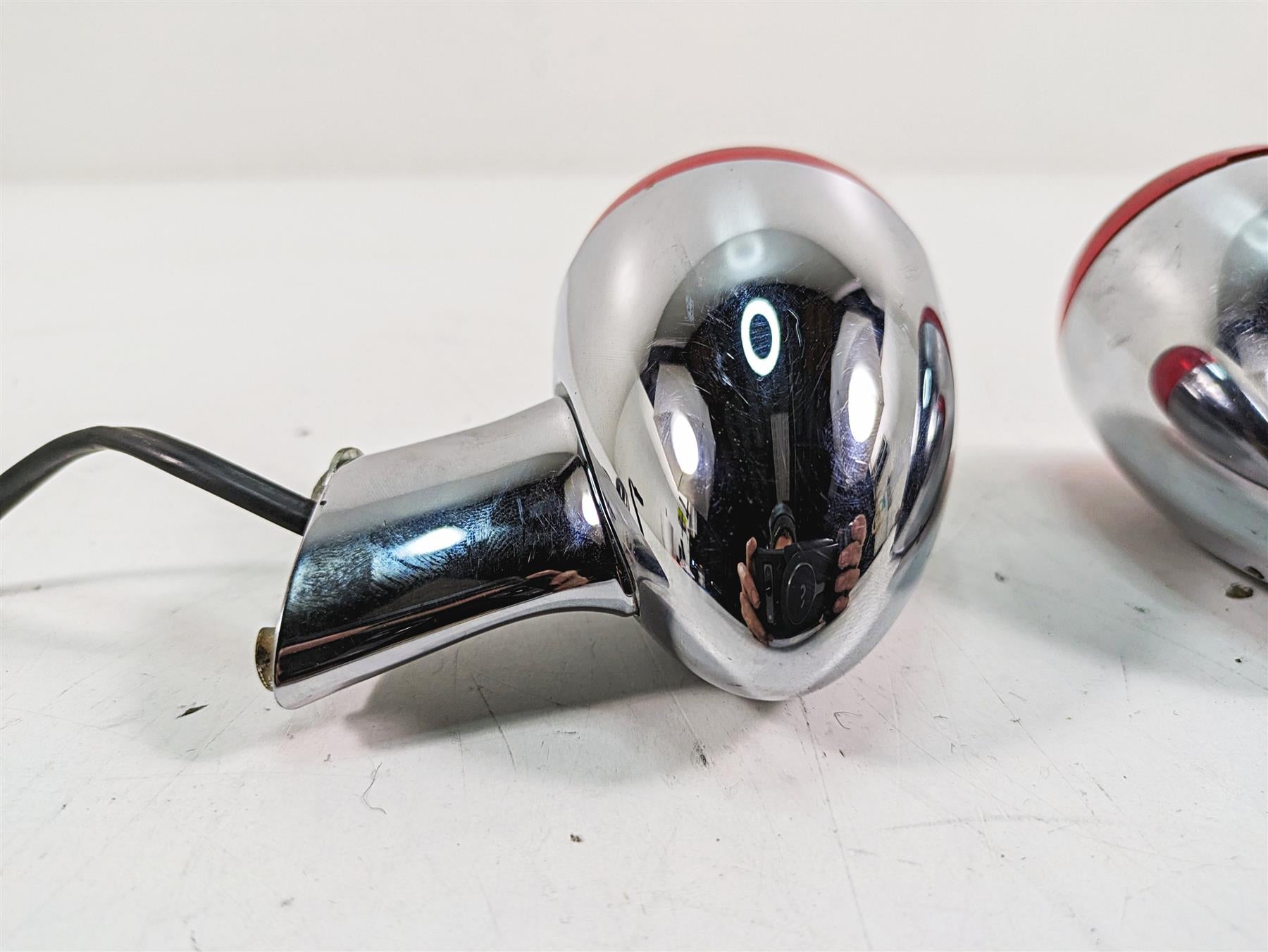 2006 Harley Softail FXSTSI Springer Rear Blinker Turn Signal Set 68977 ...