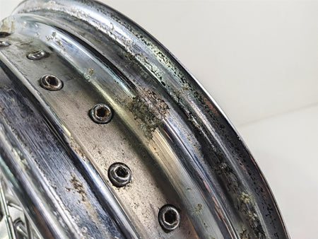2000 Harley Touring FLHRCI Road King 16x3 Rear Wheel Spoke Rim -Runout 43440-05A {{ shop.shopifyCountryName }} - Mototech271