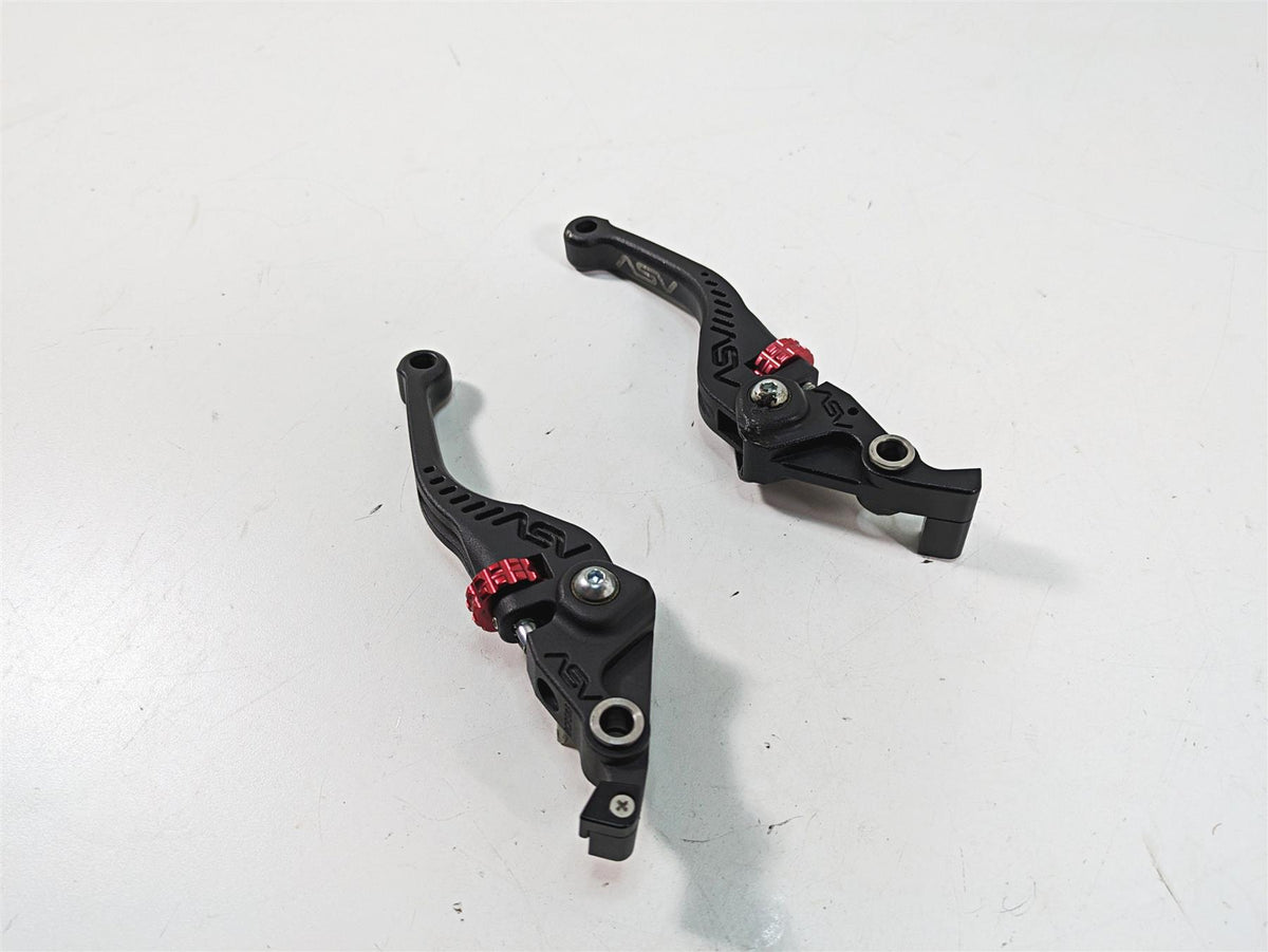 2011 Ducati Hypermotard 1100 Evo SP Asv Short Brake Clutch Lever Set BRF350-SK {{ shop.shopifyCountryName }} - Mototech271