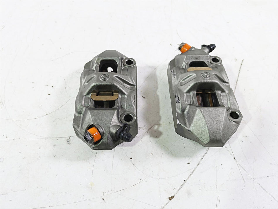 2022 MV Agusta F3 800 Rosso Front Brake Calipers Brembo 100mm 8000B1541 {{ shop.shopifyCountryName }} - Mototech271