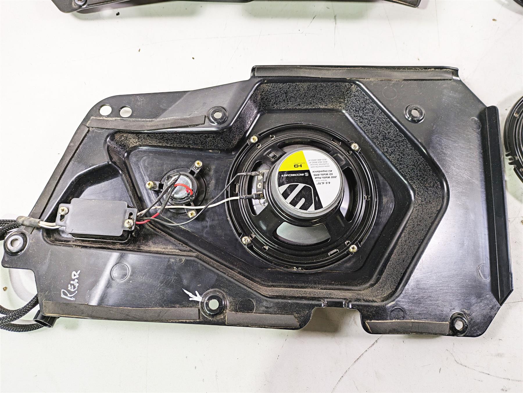 2022 Polaris RZR XP 4 1000 Premium Front Rear Door Speaker Set -For Parts 4016257 {{ shop.shopifyCountryName }} - Mototech271