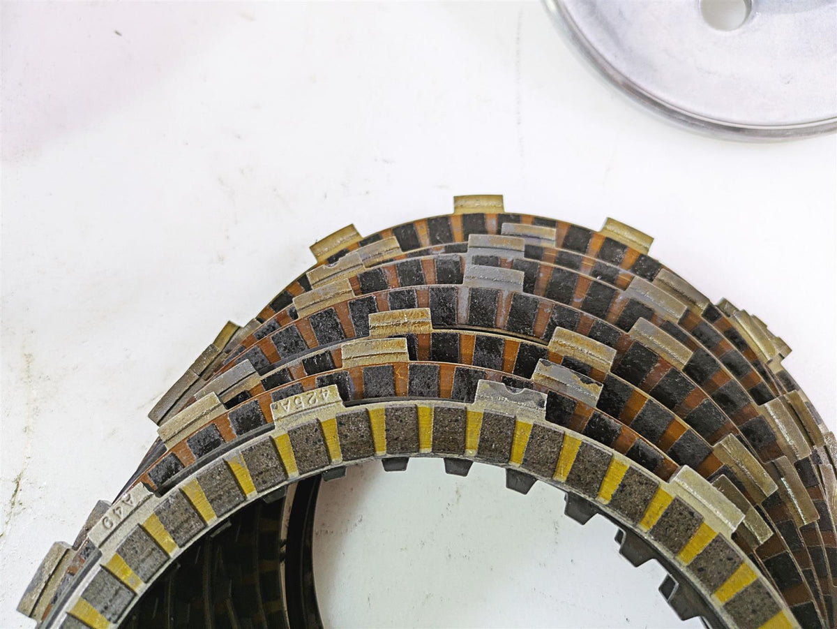 2008 Harley FLSTSB Cross Bones Clutch Friction Disc Plate Set - Read 37813-06A {{ shop.shopifyCountryName }} - Mototech271