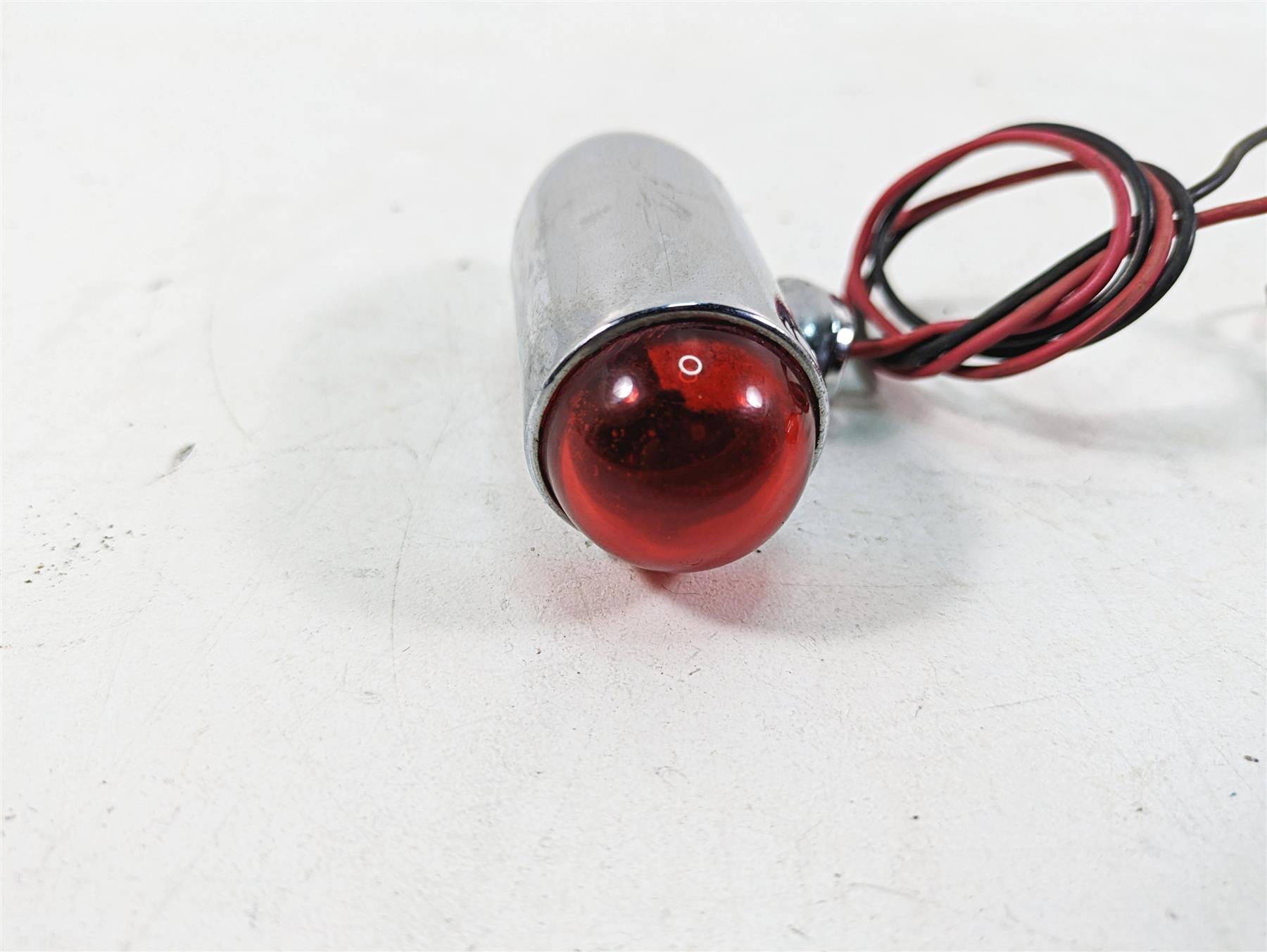 1999 Harley Touring FLHTC Electra Glide Trunk Side Light Lamp Chrome Set {{ shop.shopifyCountryName }} - Mototech271
