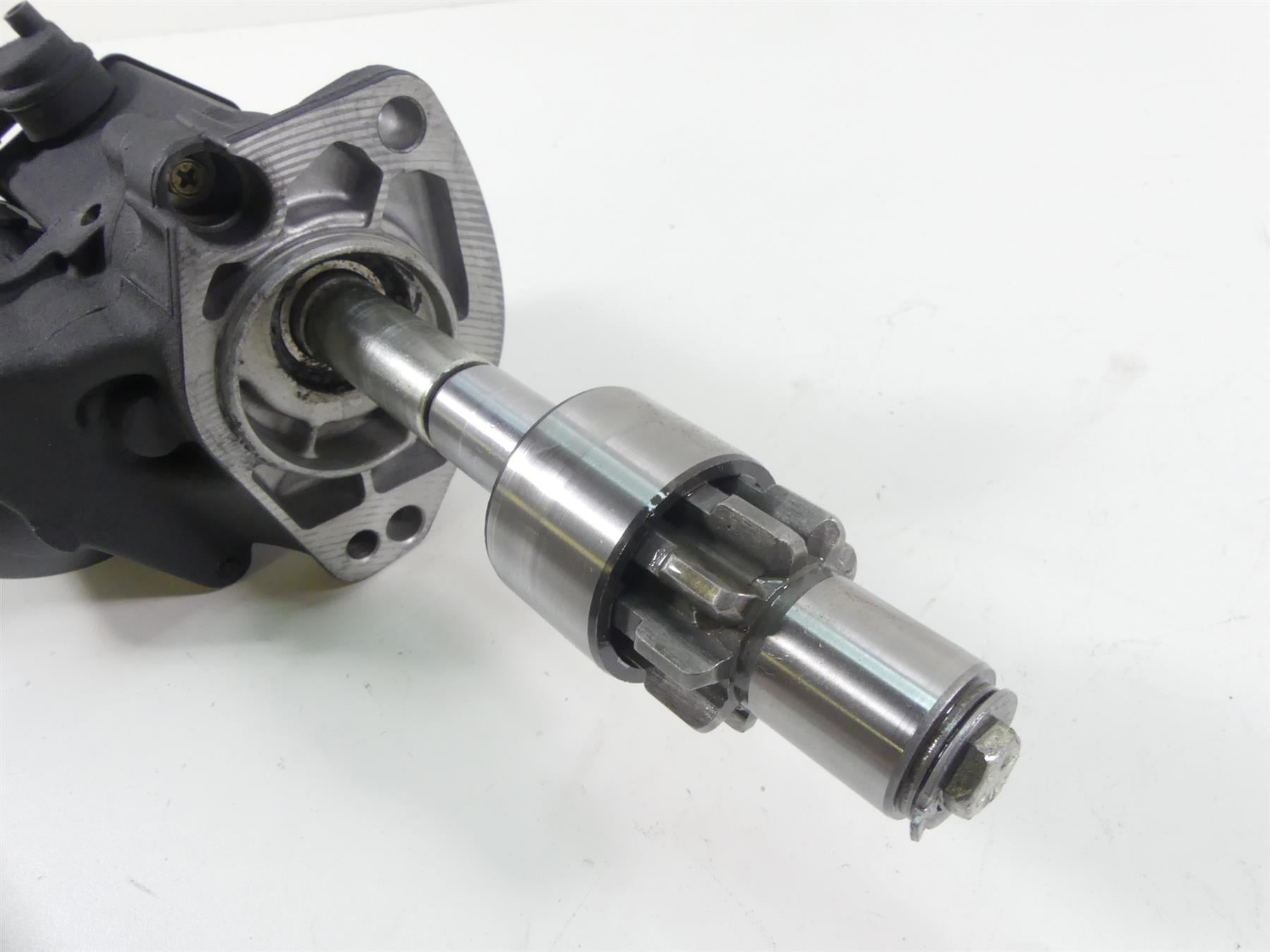 1993 Harley FXSTS Softail Springer Engine Starter Motor + Chrome Cover 31510-90 {{ shop.shopifyCountryName }} - Mototech271