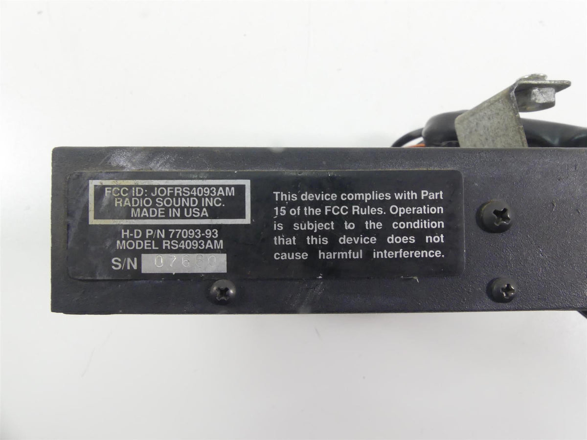 1995 Harley Touring FLHTCU Electra Glide Cb Intercom Module Unit 77093-93 {{ shop.shopifyCountryName }} - Mototech271