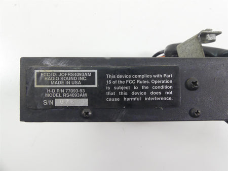 1995 Harley Touring FLHTCU Electra Glide Cb Intercom Module Unit 77093-93 {{ shop.shopifyCountryName }} - Mototech271