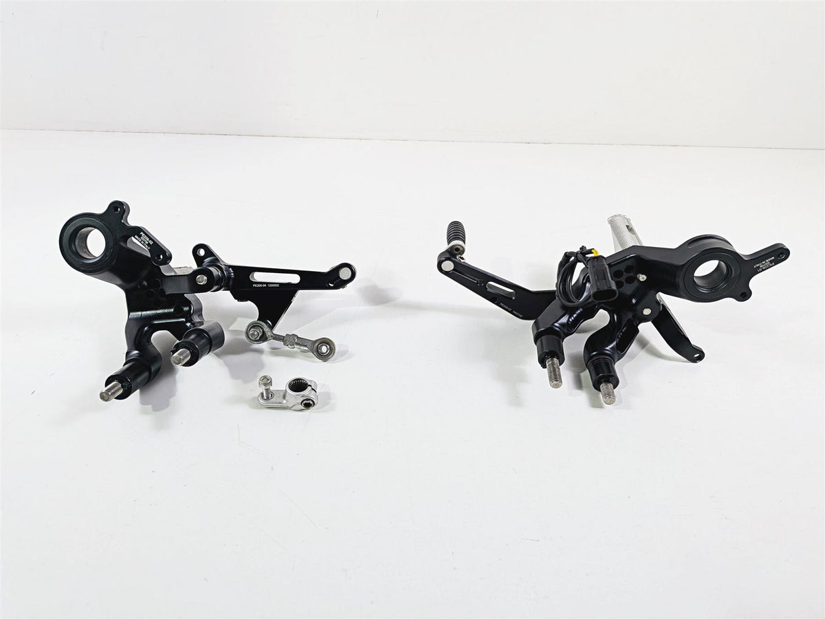 2008 Ducati Hypermotard 1100 S Rizoma Rearset Foot Peg & Pedal Set PE208-01-Mototech271