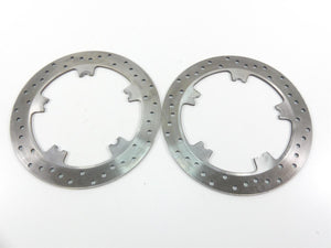 2006 Harley VRSCD Night Rod Front Brake Rotor Disc Set 44553-06A | Mototech271