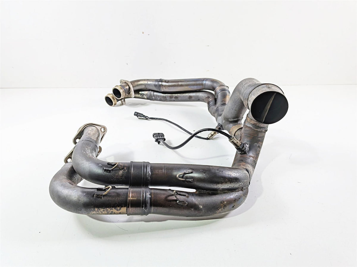 2018 Aprilia RSV4 RR Stock Exhaust Header Manifold Set 2B003106 {{ shop.shopifyCountryName }} - Mototech271