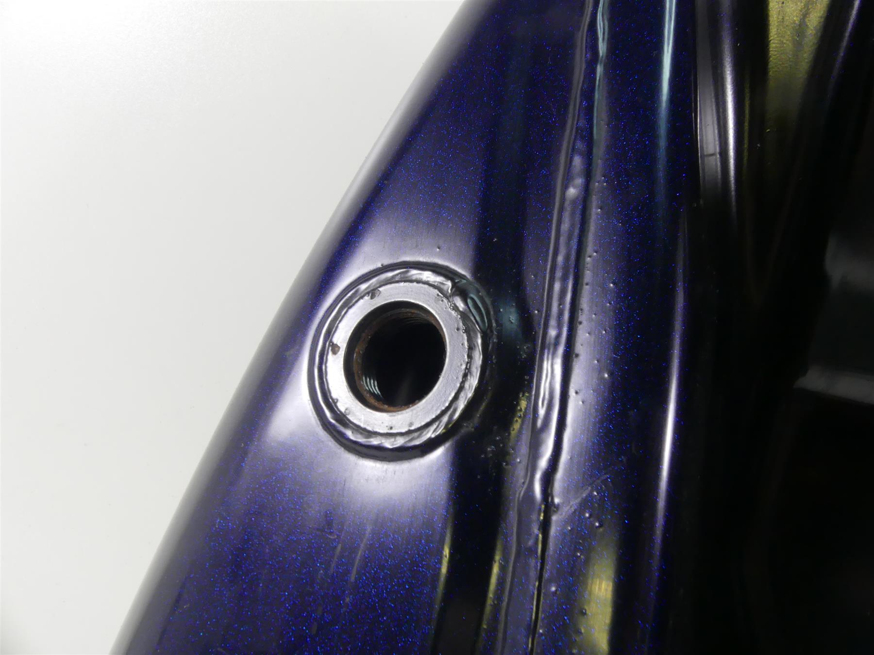 2014 Harley Touring FLHX Street Glide Fuel Gas Tank Big Blue Pearl Read 61356-08 {{ shop.shopifyCountryName }} - Mototech271