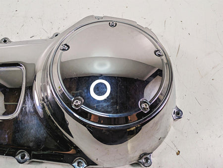 2008 Harley FLHTCU Electra Glide Outer Primary Drive Clutch Cover 60685-07 {{ shop.shopifyCountryName }} - Mototech271