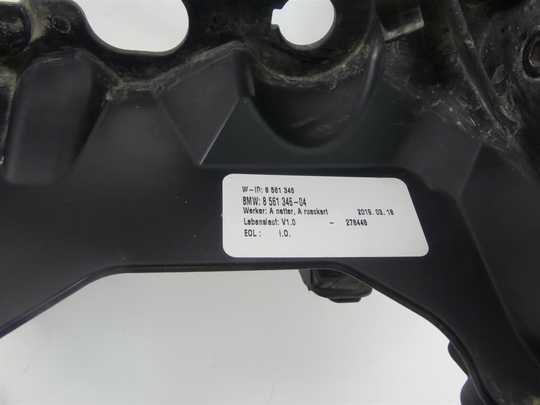 2019 BMW R1250GS K50 Front Panel Stay Carrier Windshield Adjuster 46638561351 {{ shop.shopifyCountryName }} - Mototech271