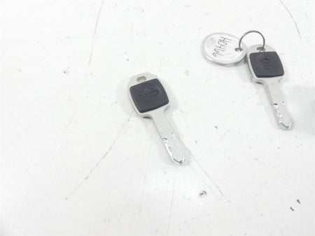 2021 Harley Softail FLSB Sport Glide Steering Fork Bag Lock + Key Set 45600050 {{ shop.shopifyCountryName }} - Mototech271