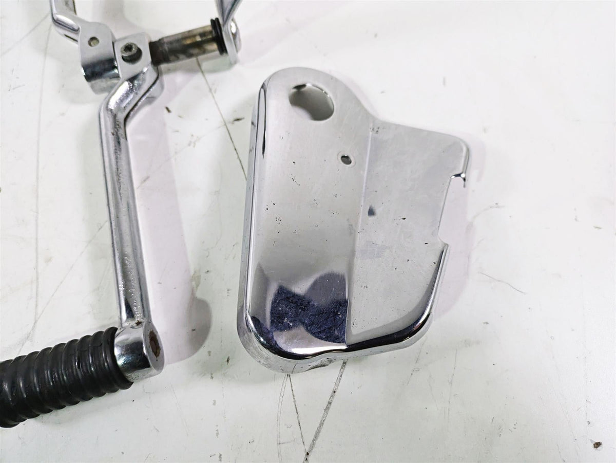 1992 Harley FLSTC Softail Heritage Front Left Floor Board Shifter Set 50621-79 {{ shop.shopifyCountryName }} - Mototech271