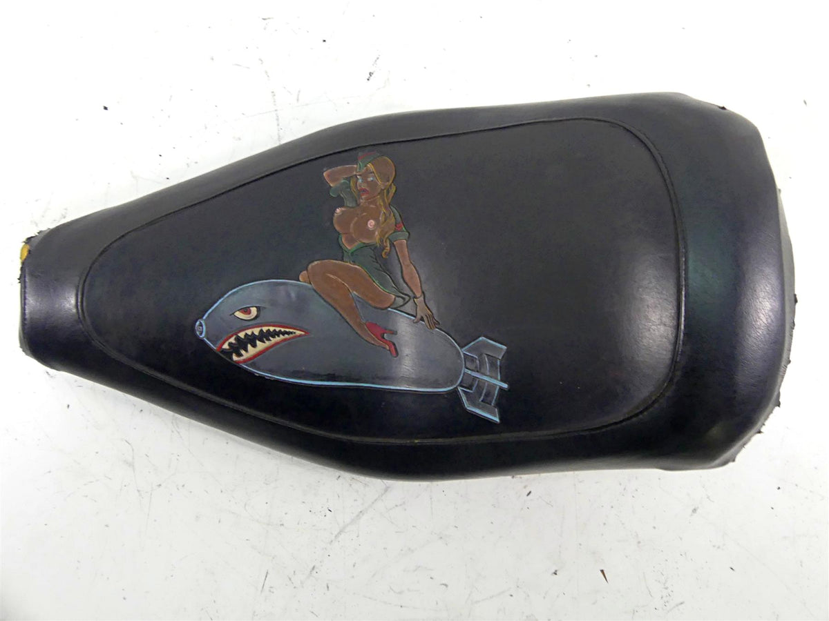 2009 Big Dog K9 Solo Softail Seat Saddle Custom Woman Girl Cover {{ shop.shopifyCountryName }} - Mototech271
