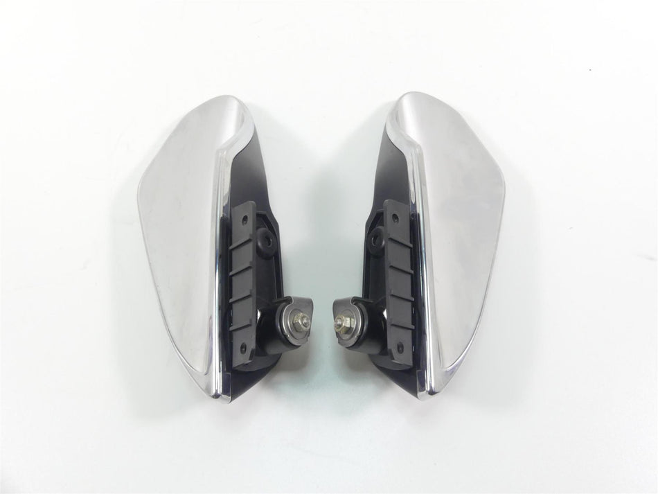 2014 BMW K1600 GTL K48 Chrome Side Windshield Screen Deflector Set 46637727534 {{ shop.shopifyCountryName }} - Mototech271