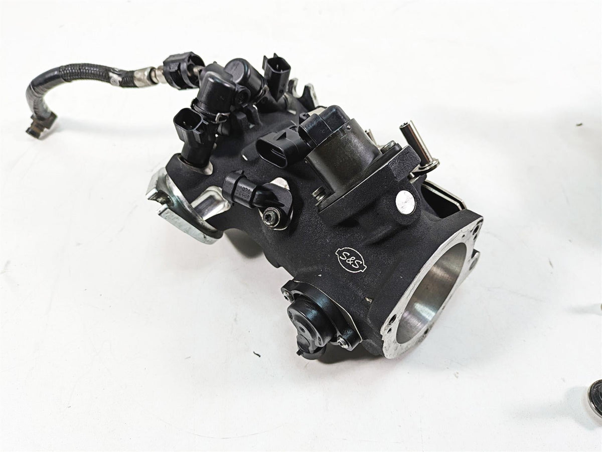 S&S 58mm Throttle Body 405 Set + Stealth Air Filter 170-0346 {{ shop.shopifyCountryName }} - Mototech271