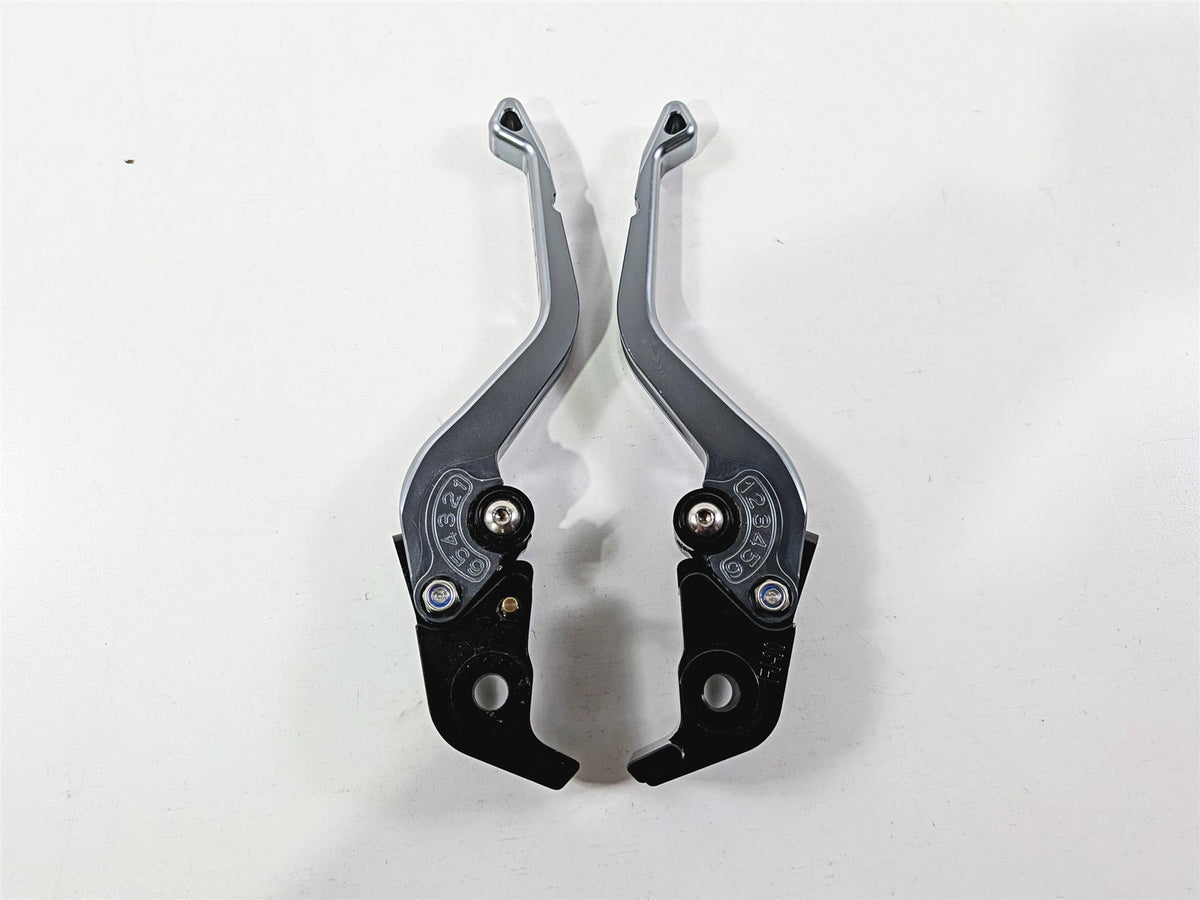 2015 Ducati Diavel Dark Front Adjustable Clutch Brake Lever Set-Mototech271