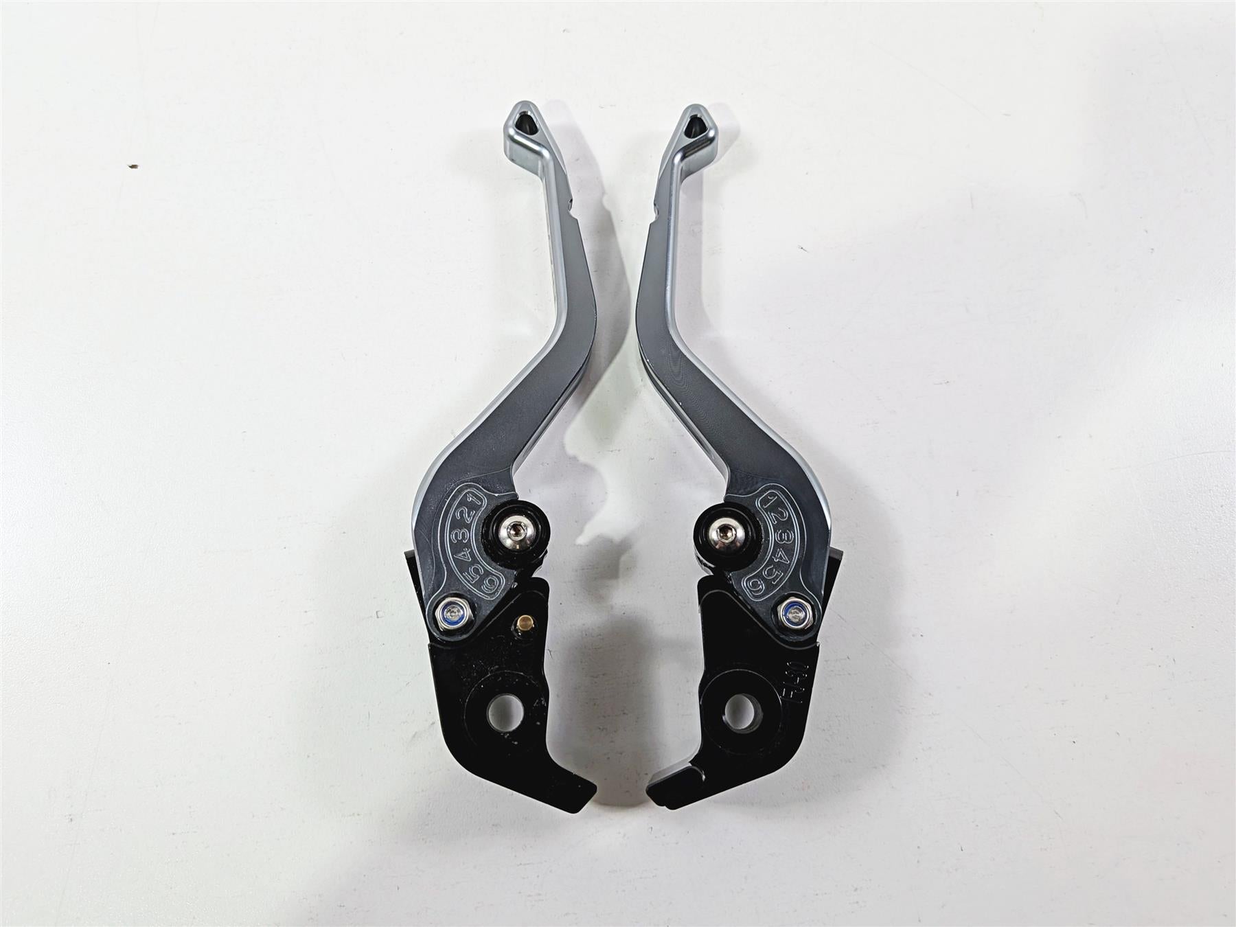 2015 Ducati Diavel Dark Front Adjustable Clutch Brake Lever Set-Mototech271