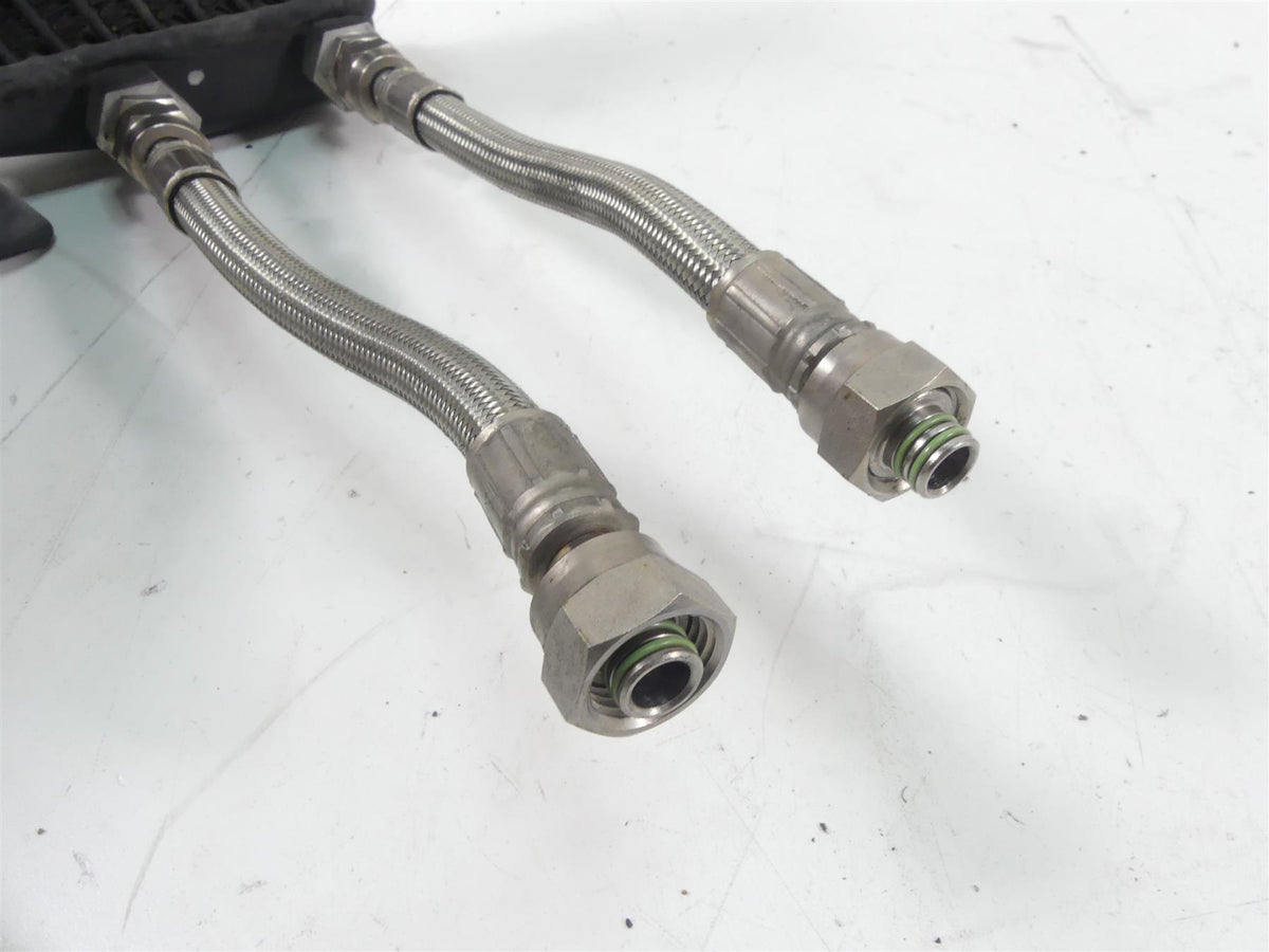 2006 Ducati 999 Biposto Oil Cooler Radiator + Cover & Lines 54840421A {{ shop.shopifyCountryName }} - Mototech271