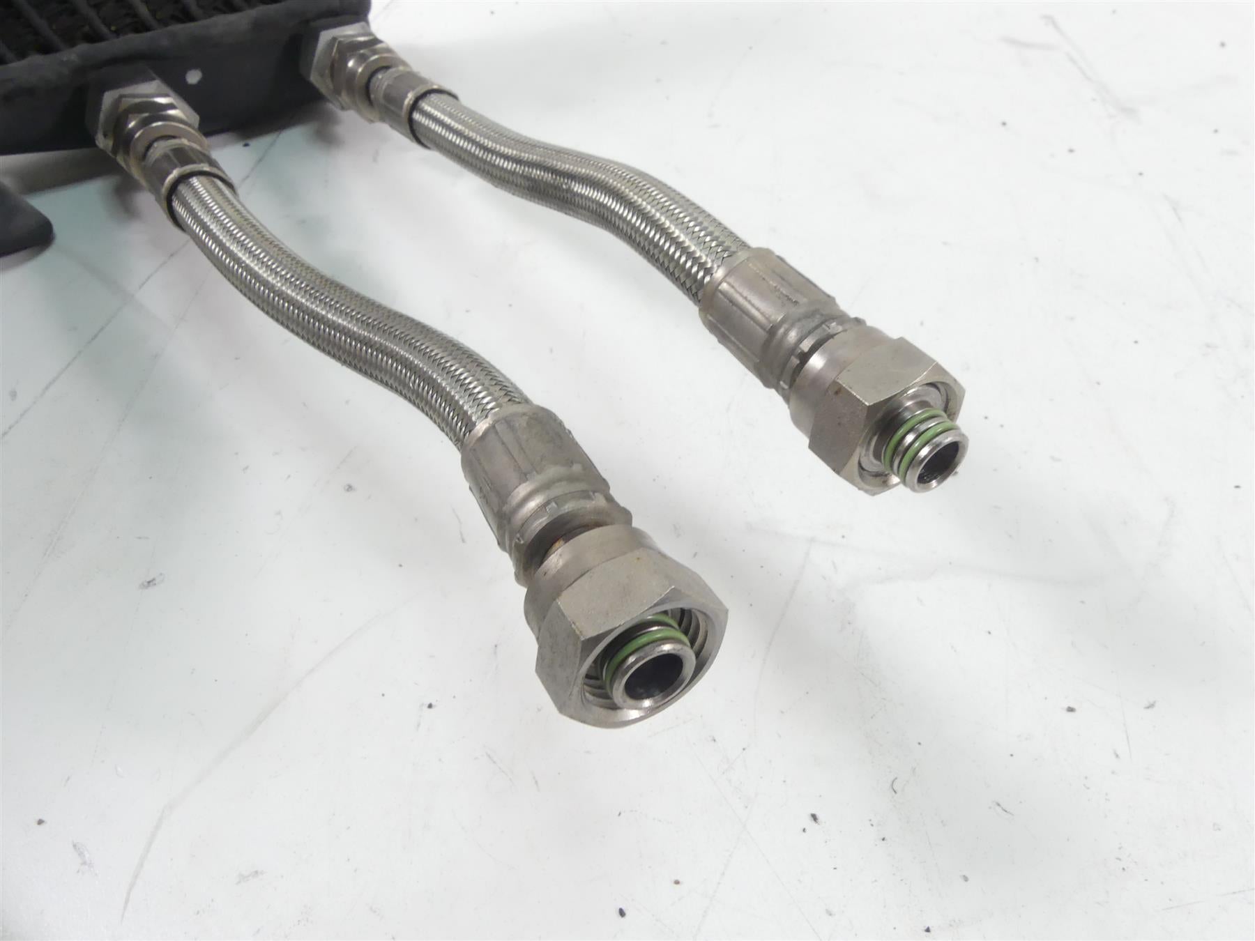 2006 Ducati 999 Biposto Oil Cooler Radiator + Cover & Lines 54840421A {{ shop.shopifyCountryName }} - Mototech271