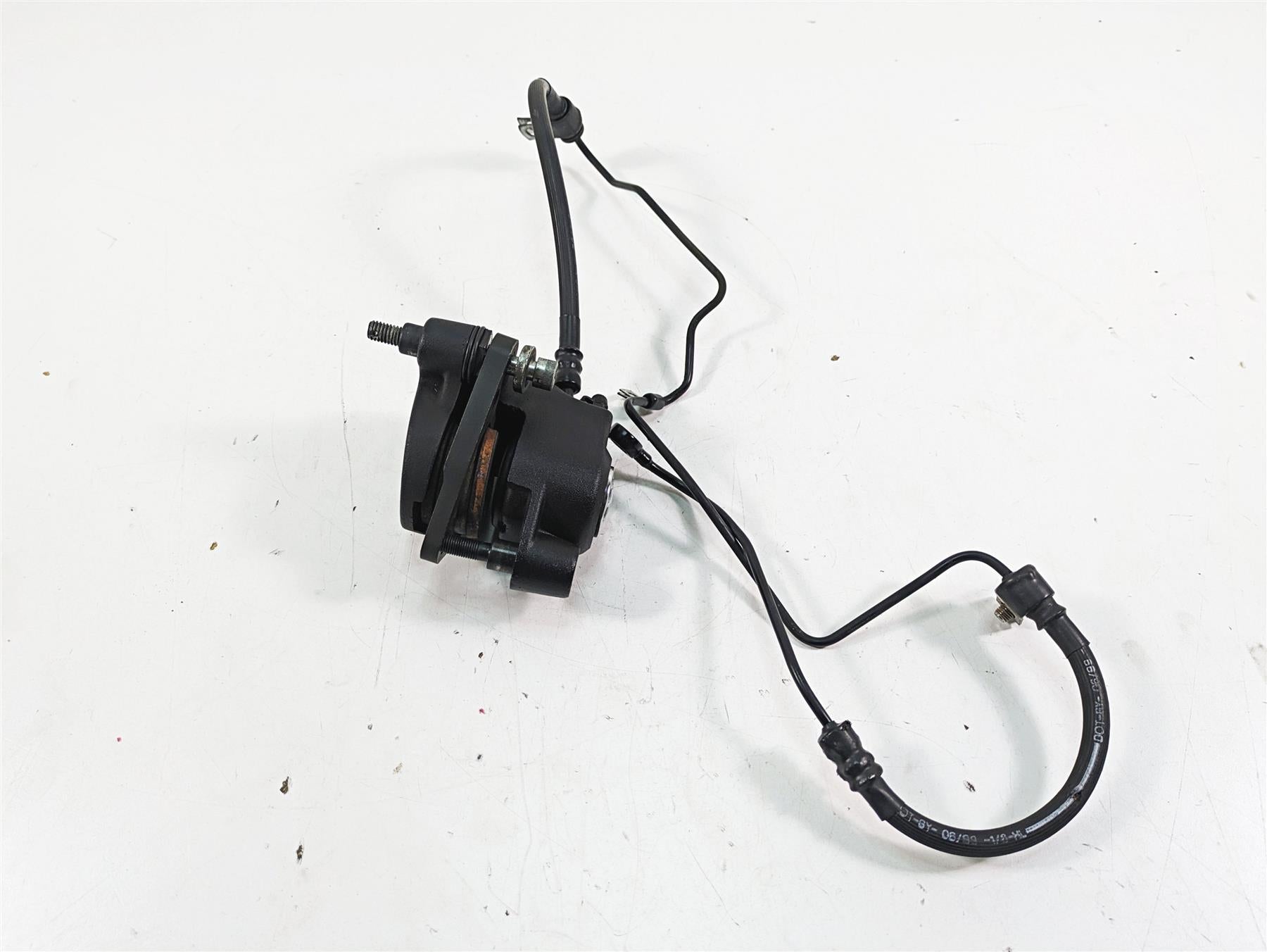 2000 Harley FXSTS Softail Springer Front Brake Caliper + Line 44077-88D {{ shop.shopifyCountryName }} - Mototech271