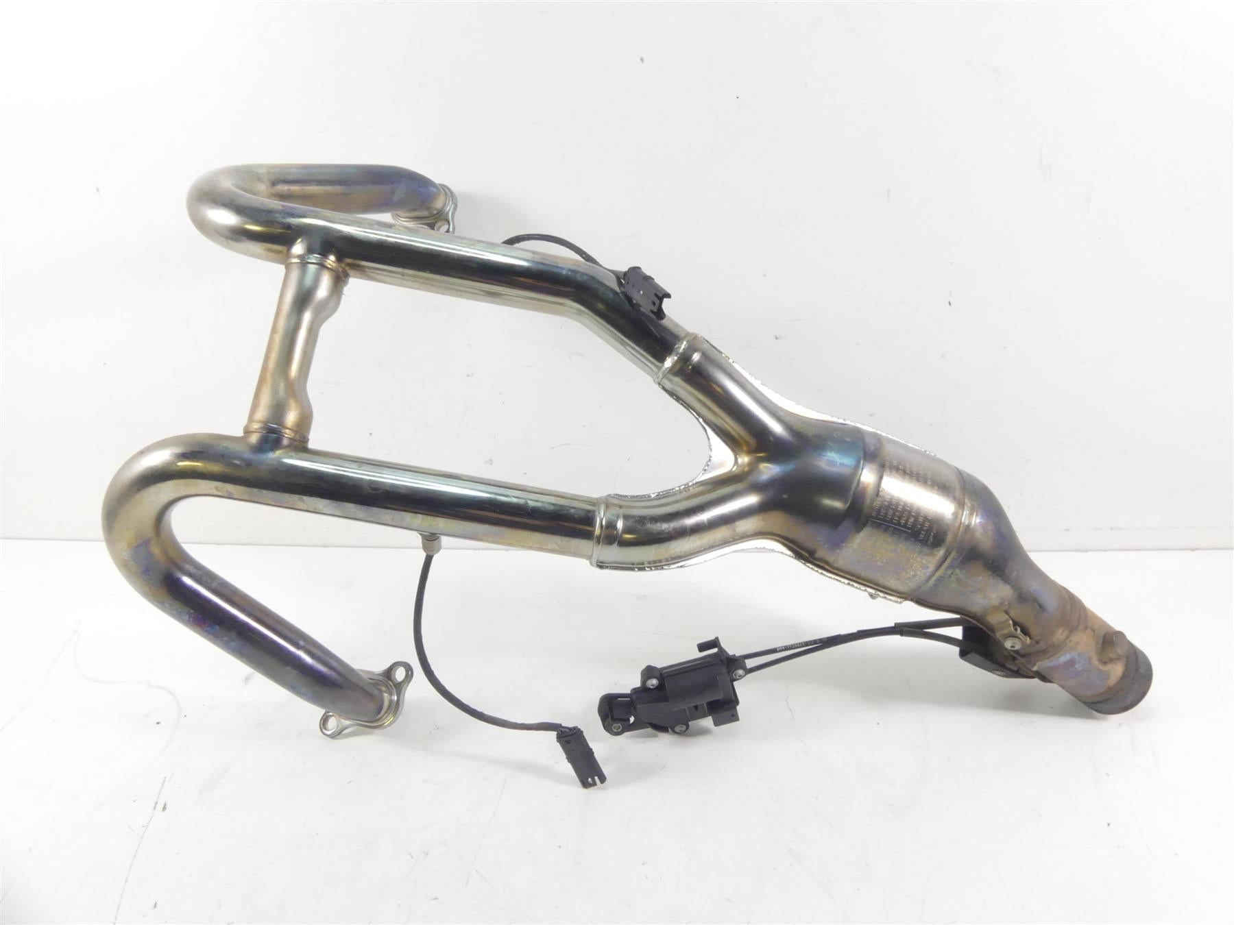 2017 BMW R1200GS GSW K50 Chrome Exhaust Header & Servo Motor 18518555262 {{ shop.shopifyCountryName }} - Mototech271