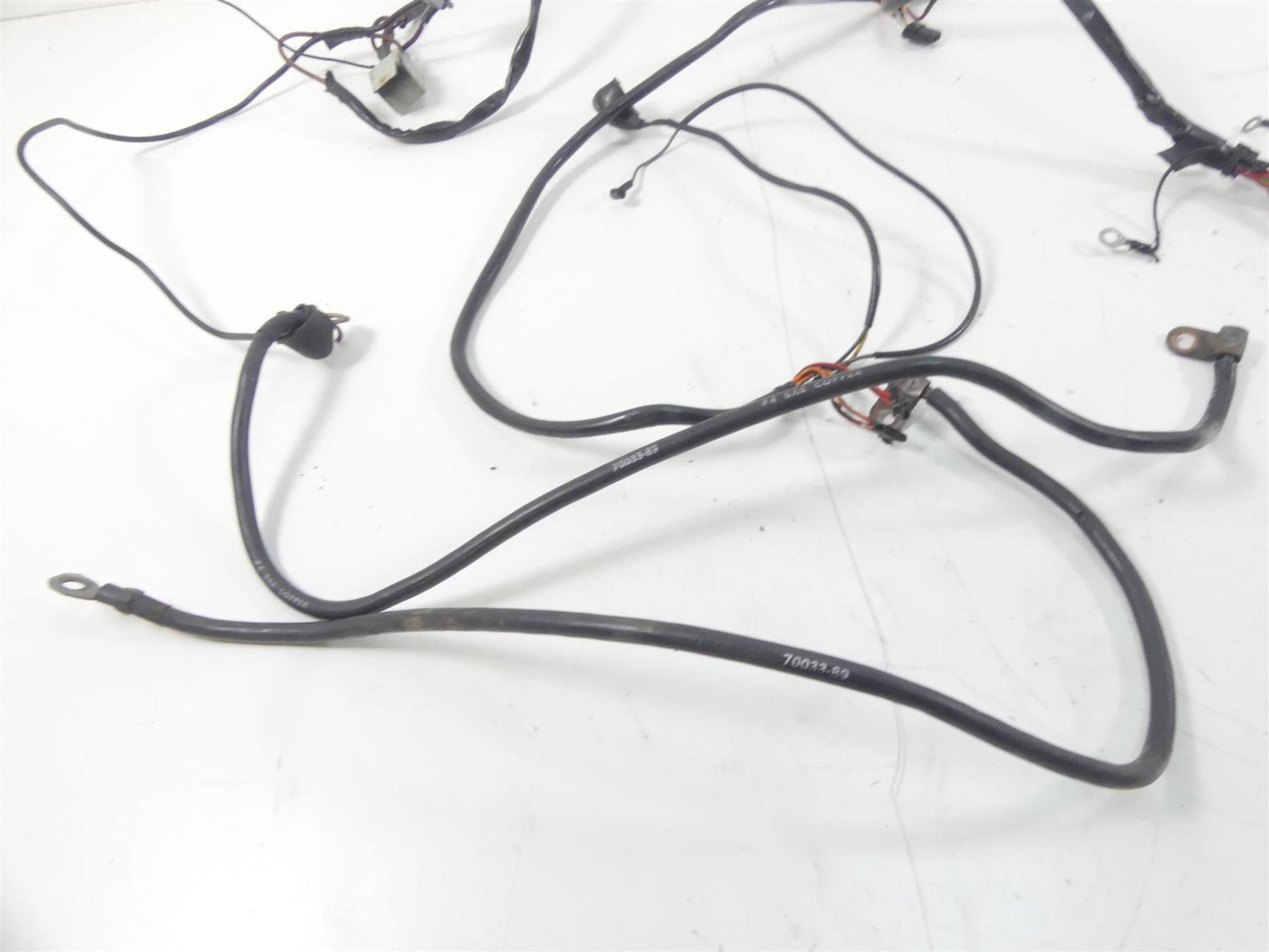1989 Harley Touring FLTC Tour Glide Main Wiring Harness Loom - No Cuts 70985-89A {{ shop.shopifyCountryName }} - Mototech271