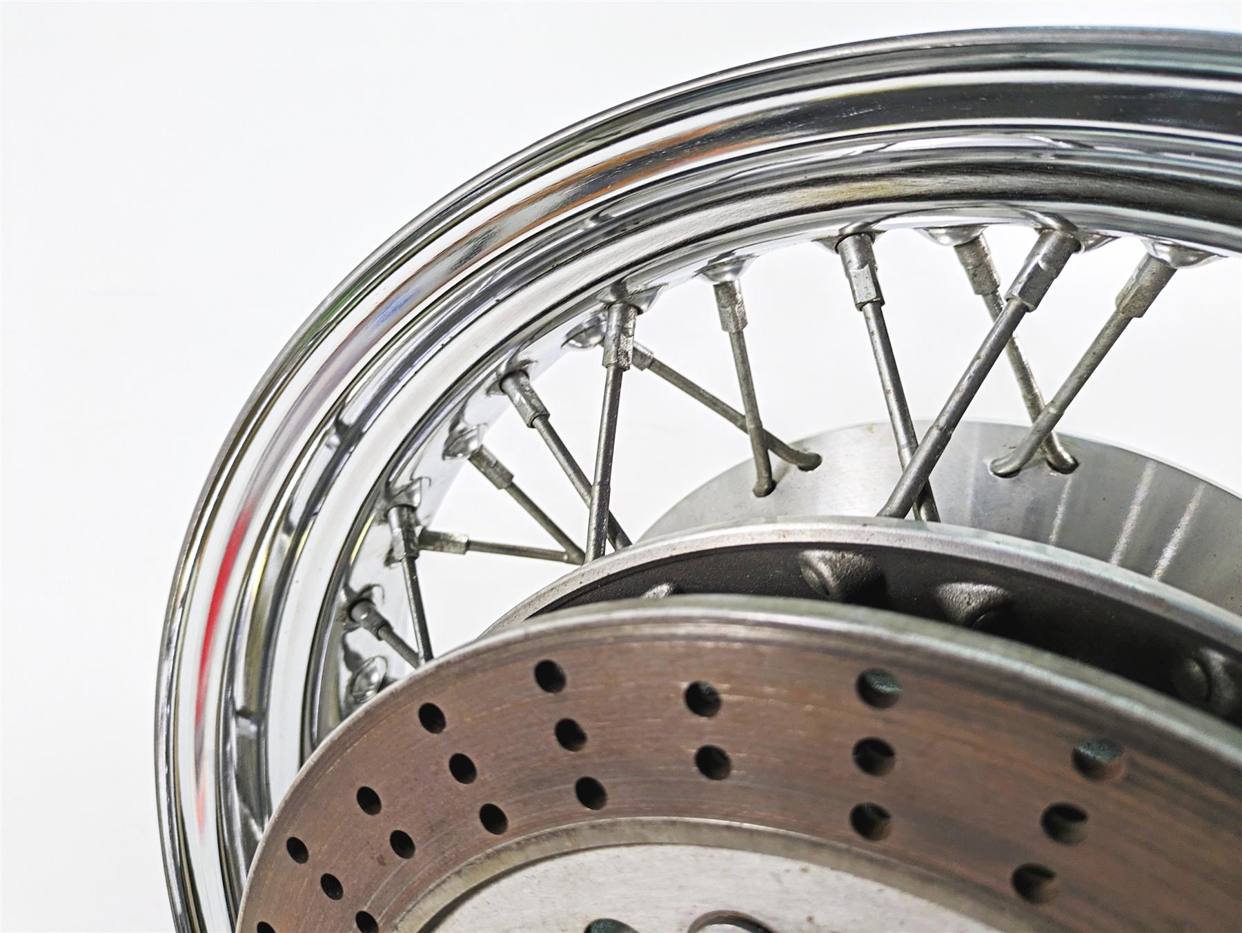 1997 Kawasaki VN1500 Vulcan Spoke Excel Rear Wheel Rim 16x3.5 - Read 41034-0567 {{ shop.shopifyCountryName }} - Mototech271